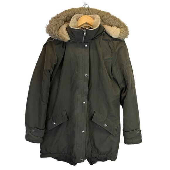 Lauren Ralph Lauren Jackets & Blazers - Lauren Ralph Lauren Faux Sherpa Hooded jacket green - M